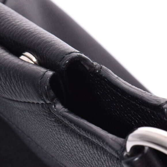 Prada black leather shoulder bag - Picture 10 of 12